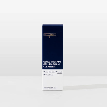 Glutanex Glow Therapy Gel-to-Foam official product image for Orlena Skin