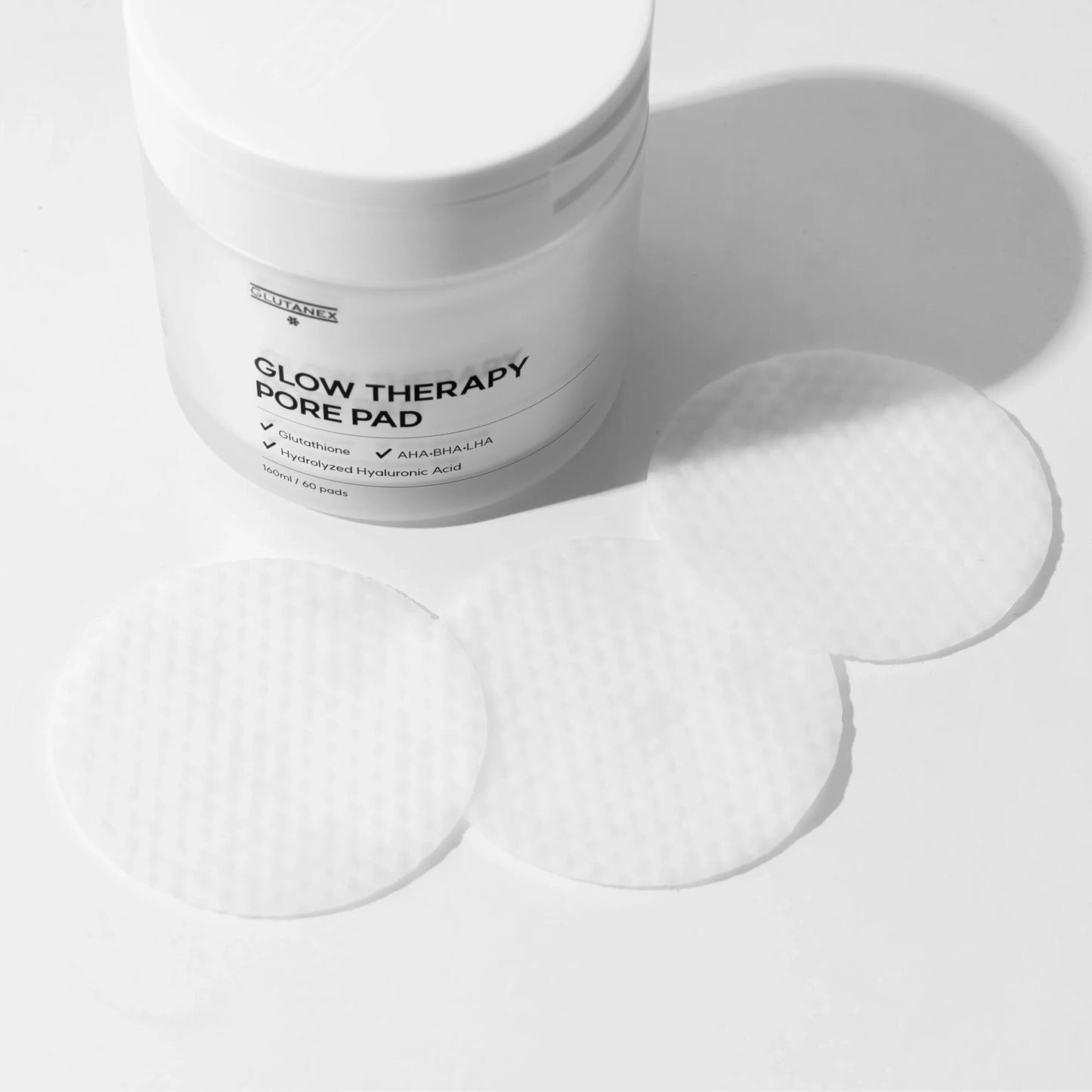 Glutanex Glow Therapy Pore Pad official product detail image for Orlena Skin