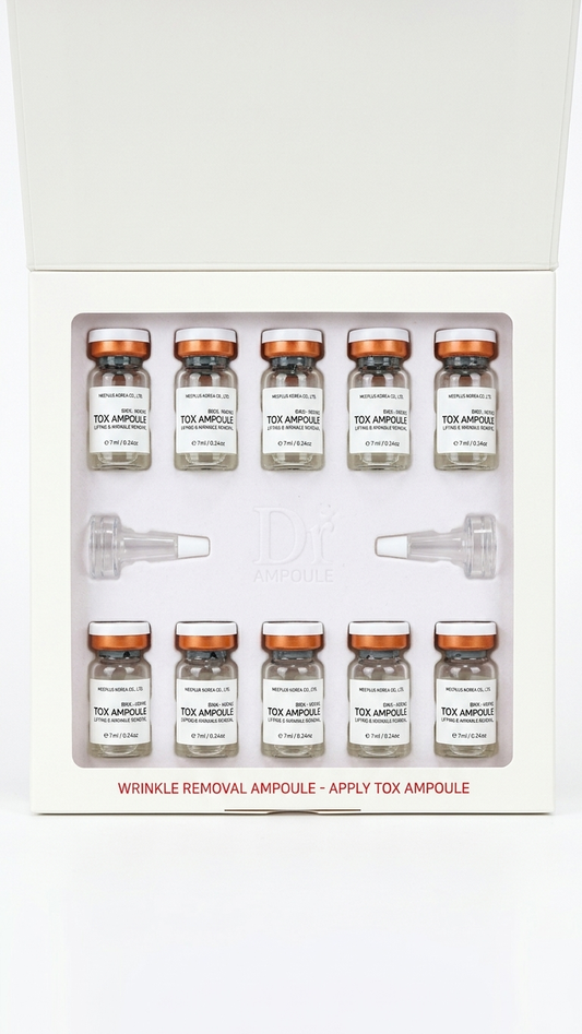Dr. Drawing B-Tox Anti-Wrinkle Ampoule Pomelli product shot for Orlena Skin