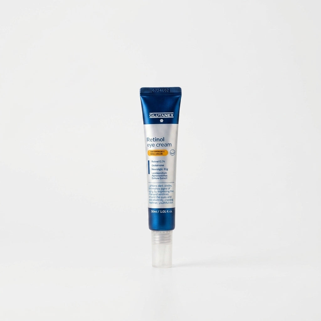 Glutanex Retinol Eye Cream Pomelli product shot for Orlena Skin