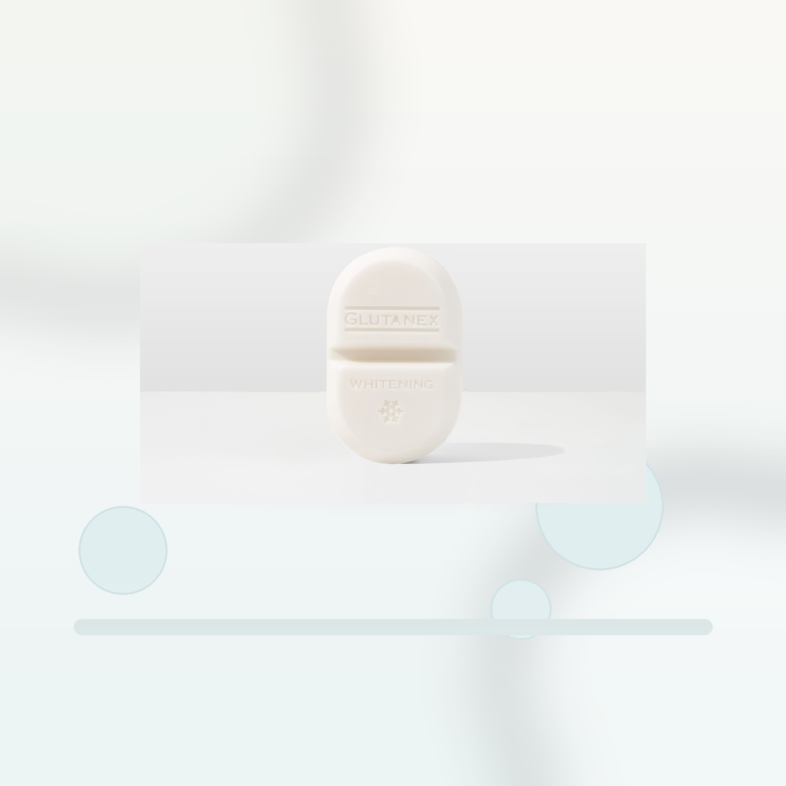 Glutanex Soap (3 bars) Pomelli-style ingredient and texture context for Orlena Skin