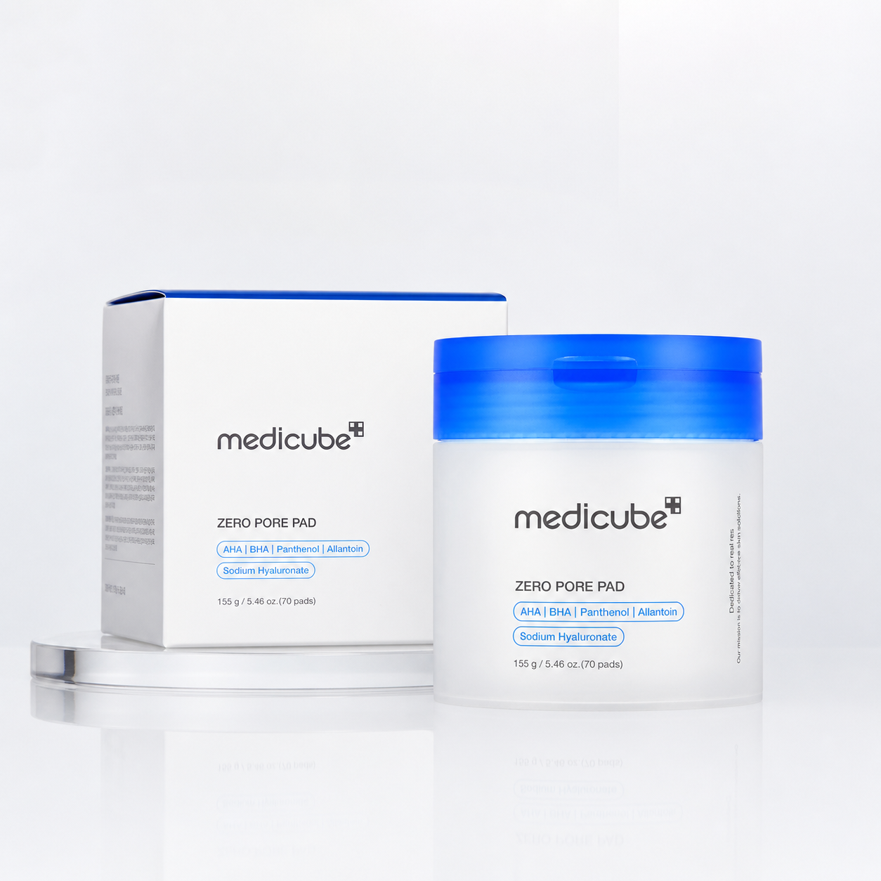 Medicube Zero Pore Toner Pads clean product image for Orlena Skin