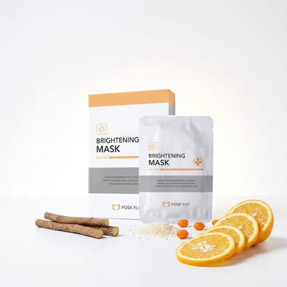 Merikit Brightening Sheet Mask texture detail showing product consistency for Orlena Skin