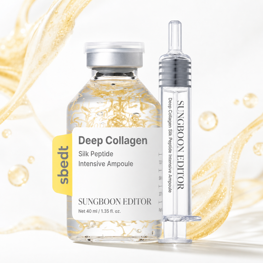 Sungboon Editor Silk Peptide Intensive Lifting Ampoule Pomelli product shot for Orlena Skin